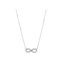 Collar Damiata Gioielli Mujer in Oro blanco Zircone 325/102/7 - 325/102/7